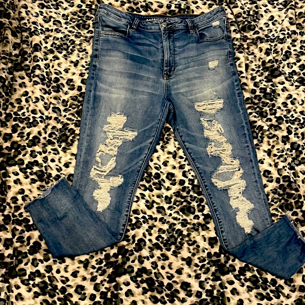 American Eagle Super Hi-Rise Jegging